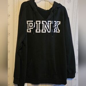 PINK Victoria's Secret Black V Neck